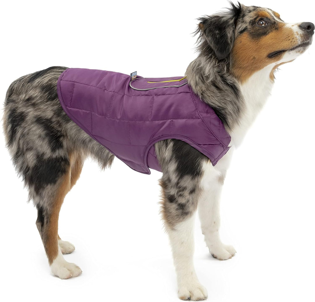 Kurgo Loft Hundejacke, Mit Hundegeschirr kombinierbar, Wasserdicht und reflektierend, Ideal für den