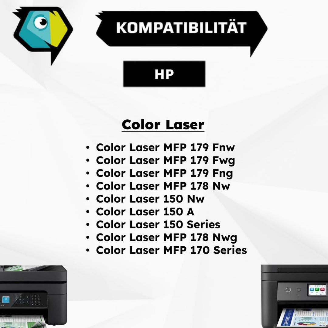 Inkadoo Trommel für HP W1120A / 120A Color Laser MFP 179 fnw Color Laser MFP 179 fwg Color Laser MFP