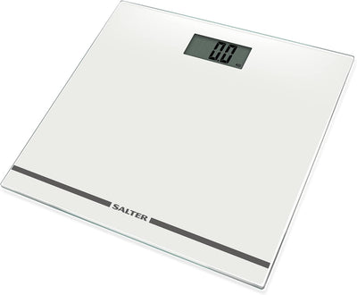 Salter 9205 WH3R grosses display elektronische waag glas badezimmerwaage, digitale personenwaagen, e