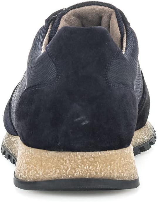 Pius Gabor Herren Sneaker Low,Halbschuhe,zertifiziertes Leder,Wechselfussbett 40.5 EU Blau Midnight,
