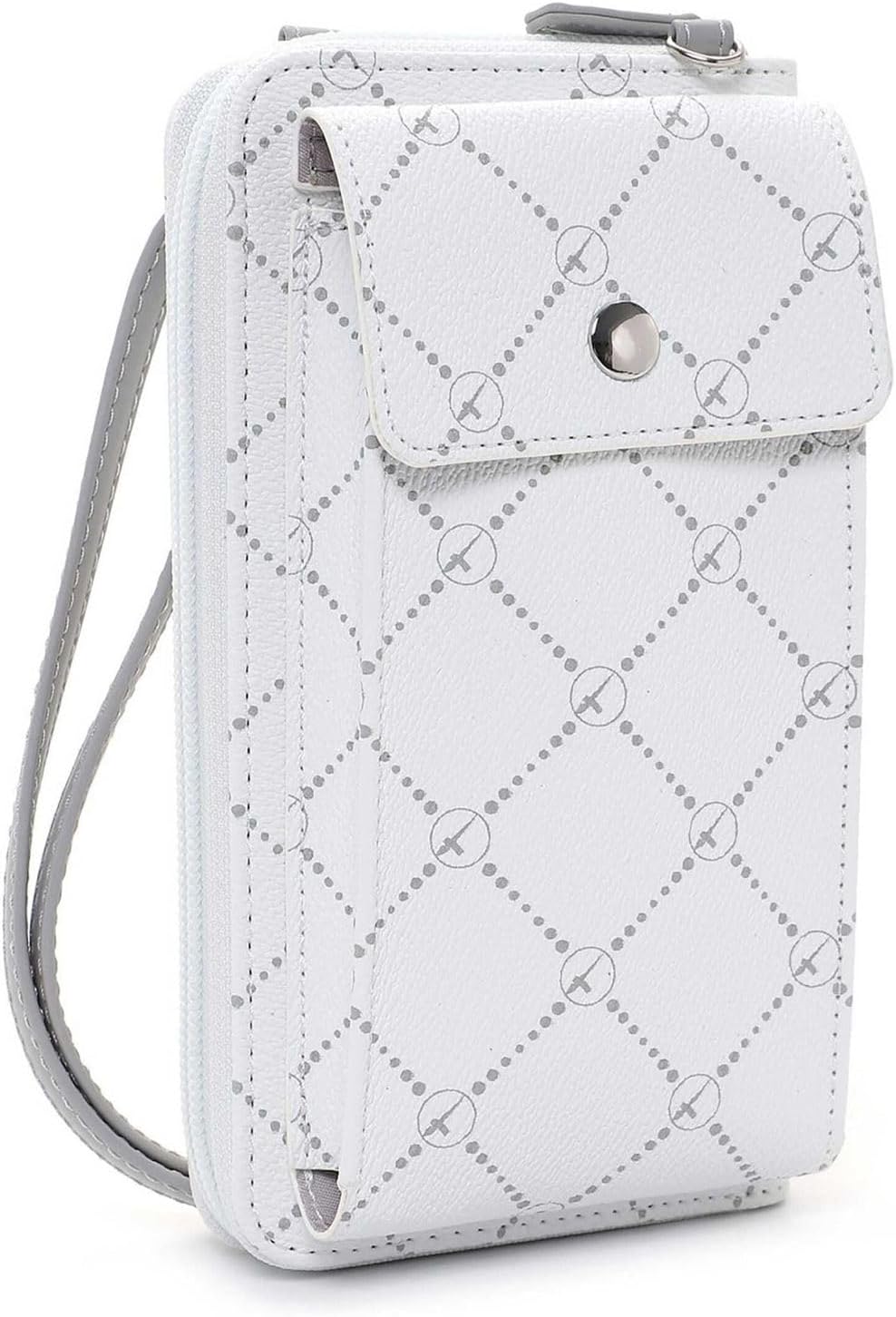 Tamaris Handyetui TAS Anastasia Classic 31779 Damen Handyetuis Print white/grey 308 Einheitsgrösse W