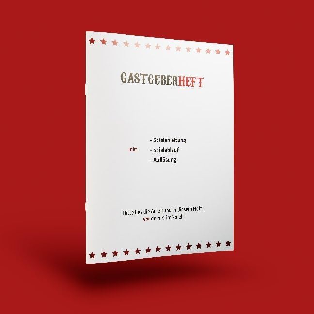 MORD bei Tisch - Krimidinner für zu Hause - 6 bis 8 Personen - Der Zirkus-Fall