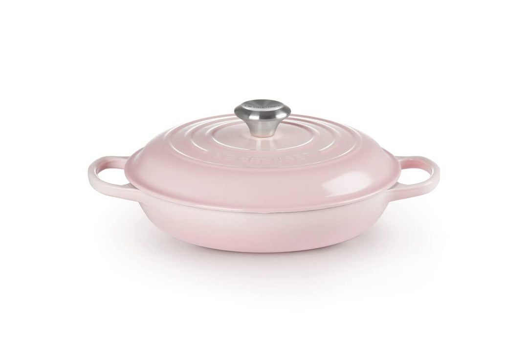 Le Creuset Signature Gusseisen Gourmet-Profitopf, Rund, Ø 26 cm, 2,2 l, Für alle Herdarten inkl. Ind