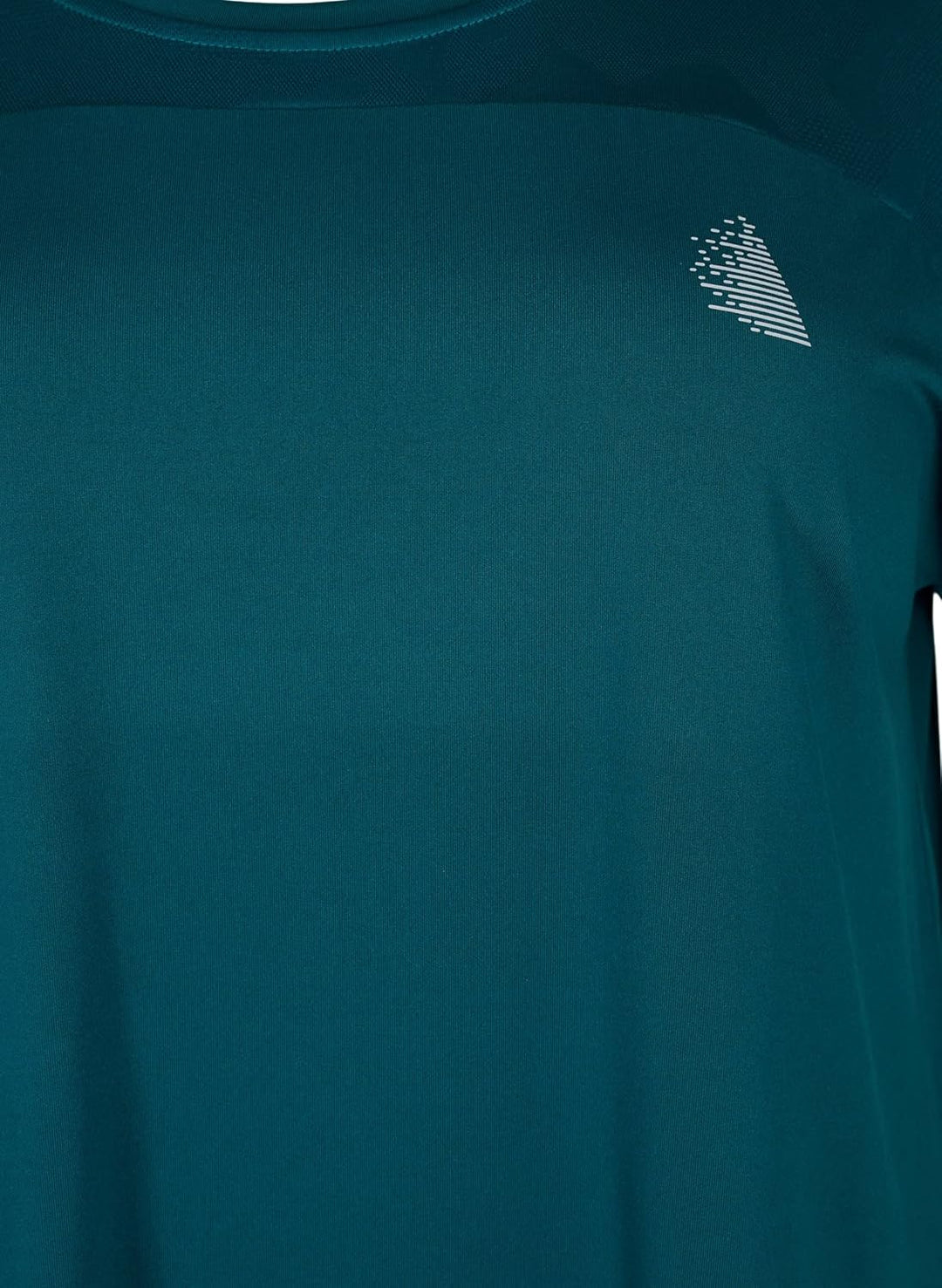 Zizzi Aktiv Frauen Grosse Grössen Rundhalsausschnitt T-Shirt Grösse 42-44 Grosse Grössen Deep Teal,
