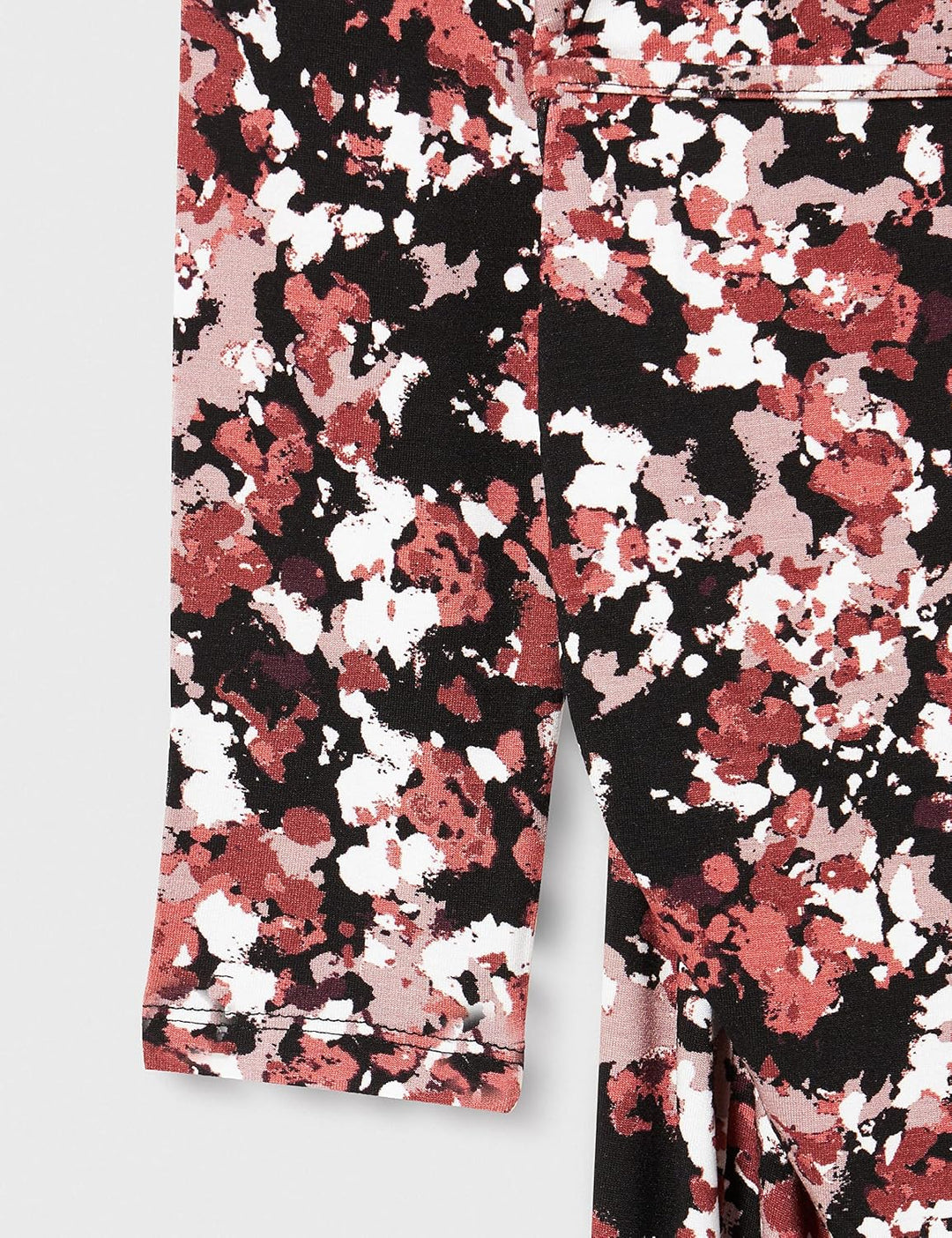 Noppies Damen Dress Paoli Long Sleeve Allover Print Kleid 38 Black - P090, 38 Black - P090