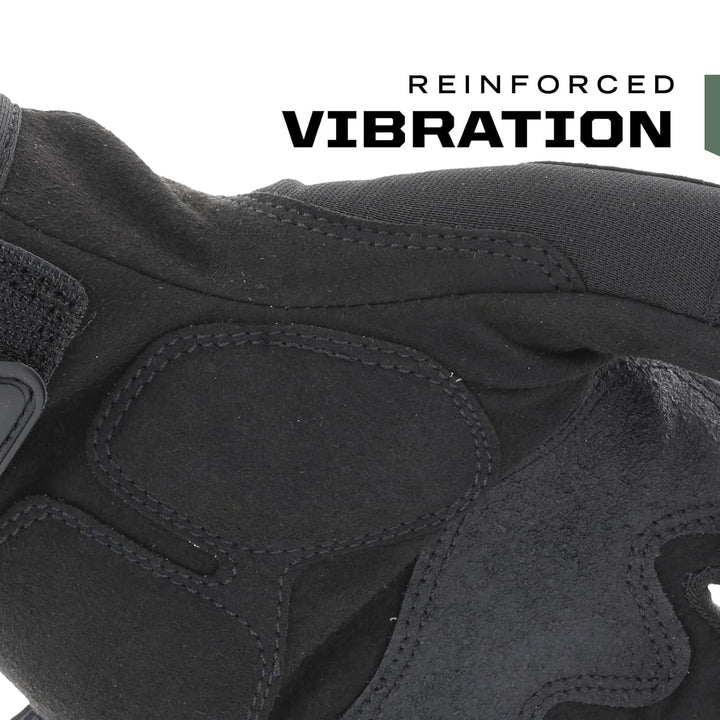 Mechanix Wear Mechanix Herren M-pact® Covert Vingerloze handschoenen (X-large, volledig zwart) Finge