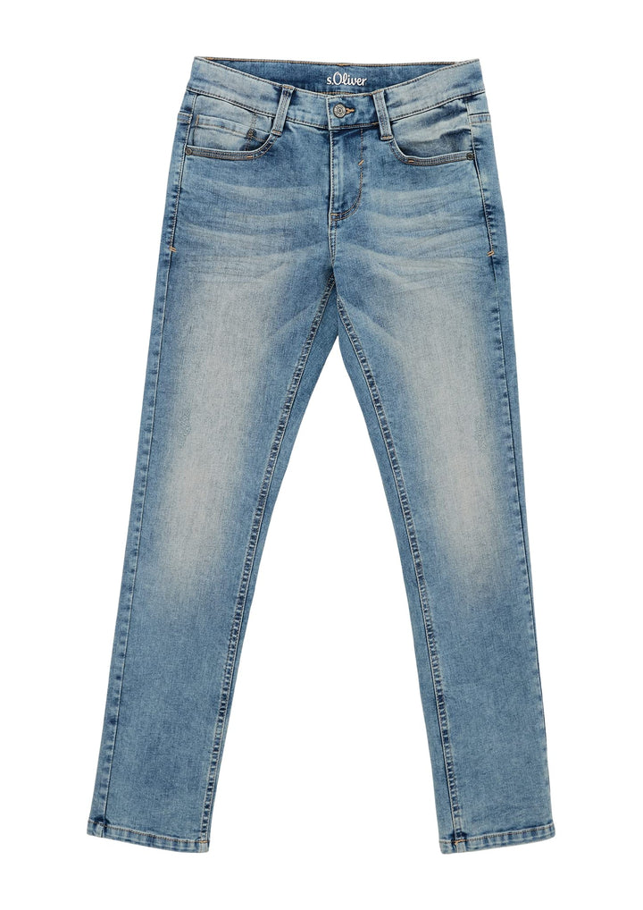 s.Oliver Jungen Jeans, Seattle Regular Fit 170 Slim Blau, 170 Slim Blau