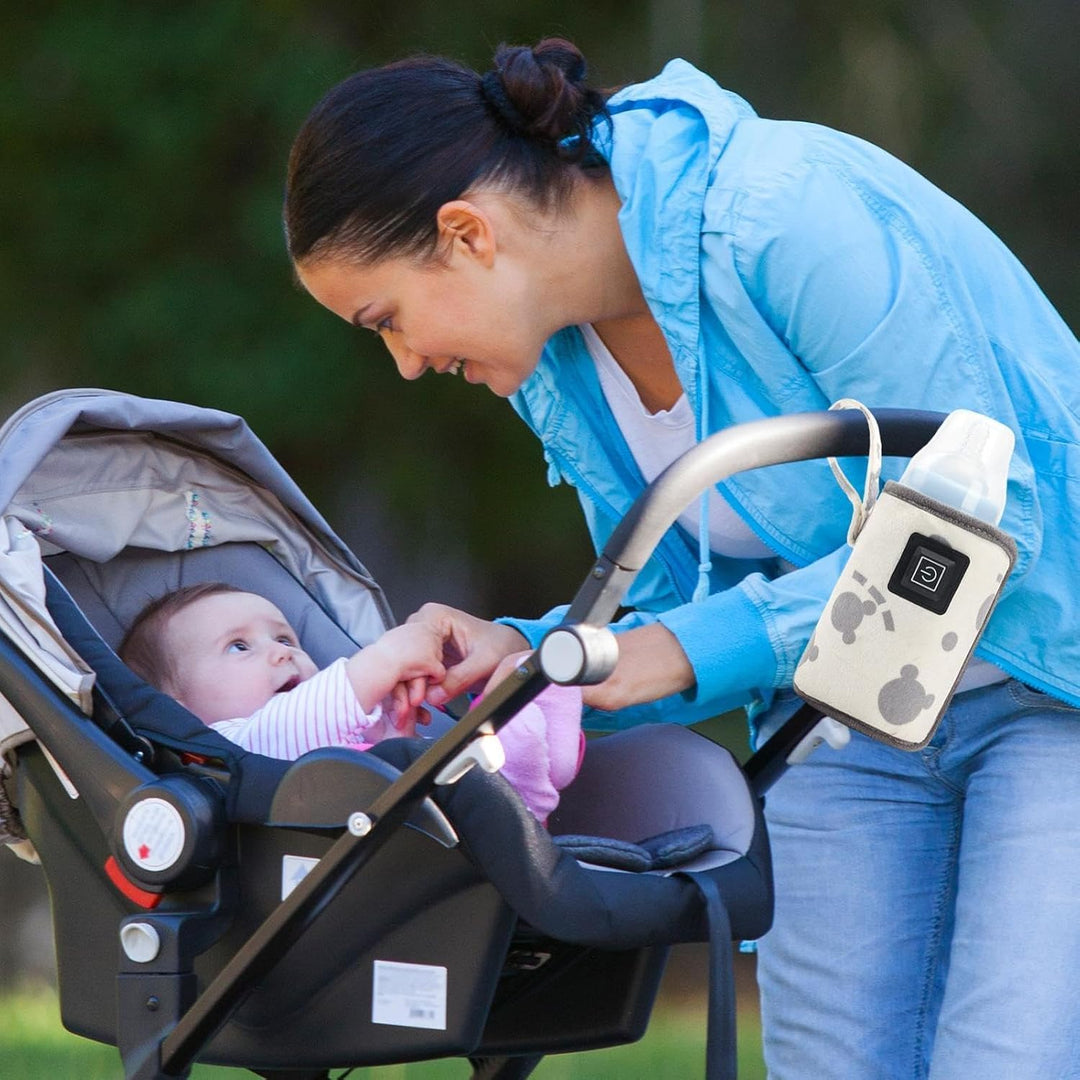 Flaschenwärmer, Milchwärmer für Babys | Flaschenwärmer | Tragbare Thermotasche für Muttermilch und S