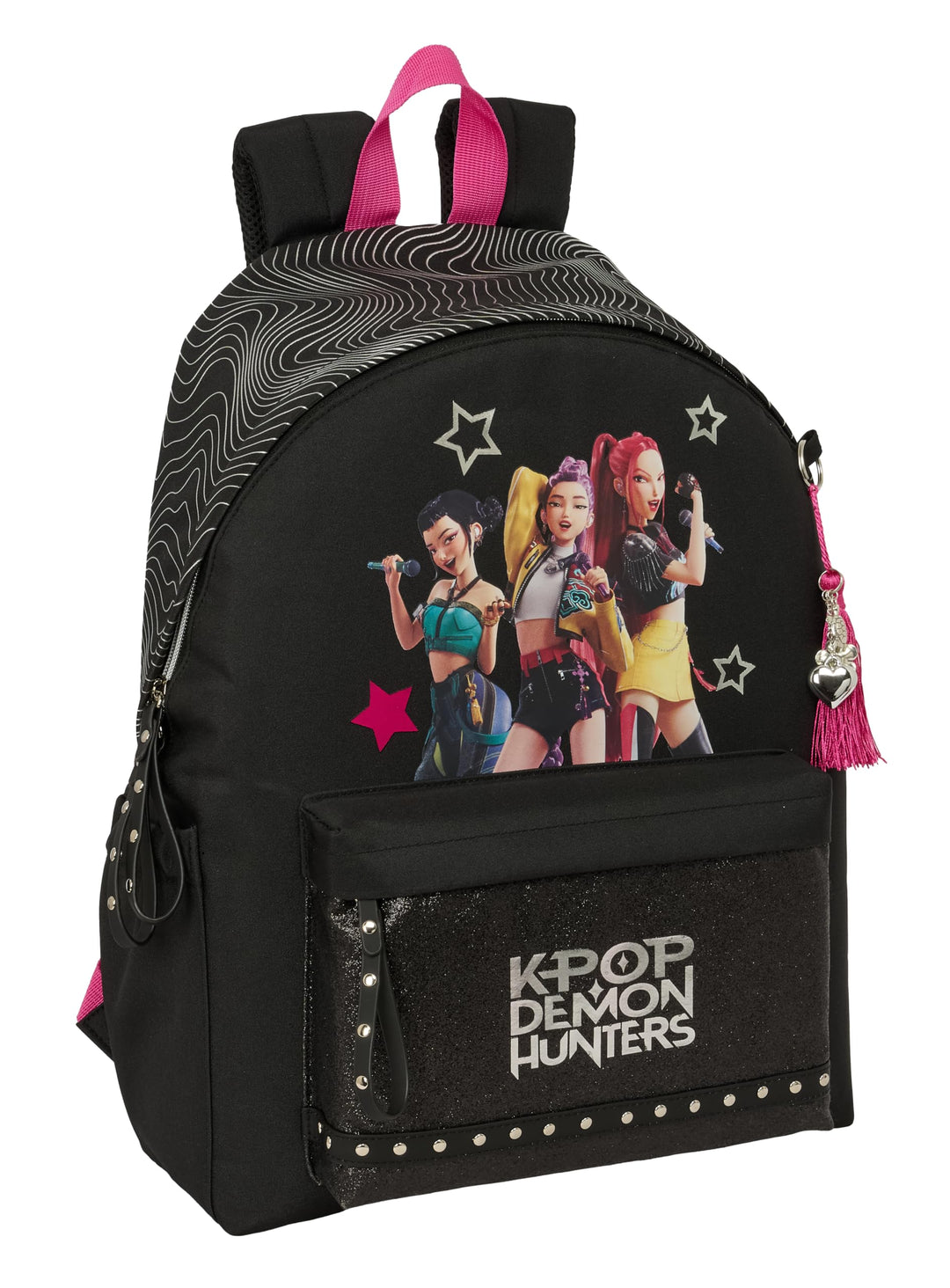 K-Pop Demon Hunters - Energy Rucksack für Laptops mit 35,8 cm (14,1 Zoll), ideal für Jugendliche ver