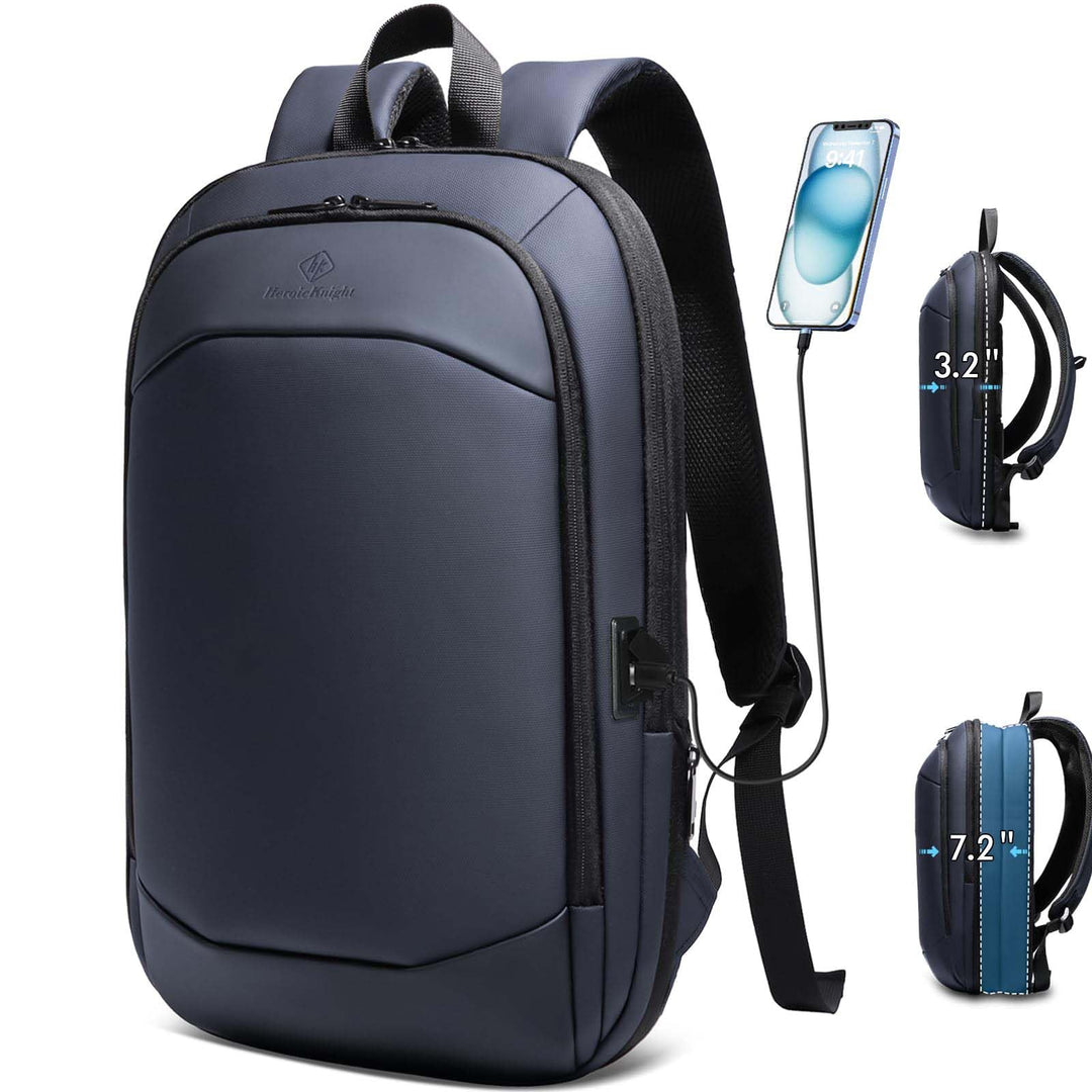 Laptop Rucksack Wasserdichter Gross mit USB-Anschluss Laptoptasche für 17 zoll Backpack Business Her