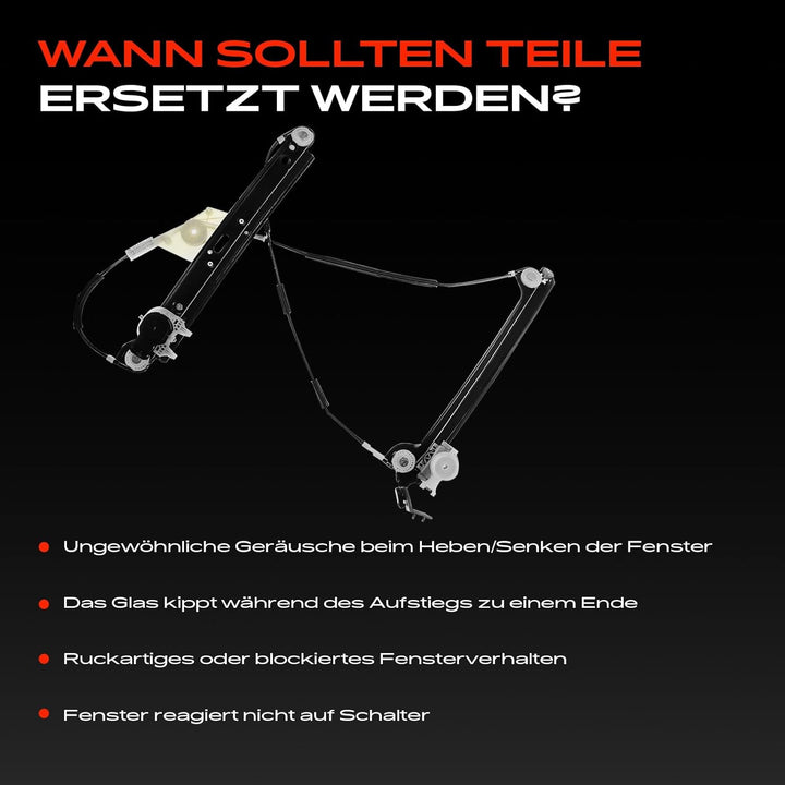 Frankberg Fensterheber Vorne Links Kompatibel mit 1er E81 E82 E87 E88 116 118 120 123 125 130 135 M