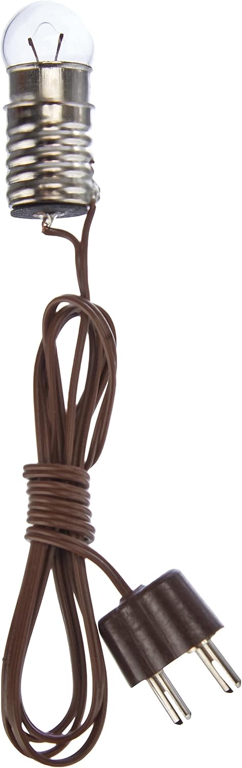 Kahlert Licht 60976 Ruhe-/Flackerlichttrafo für Puppenstuben und Weihnachtskrippen, schwarz & 60803