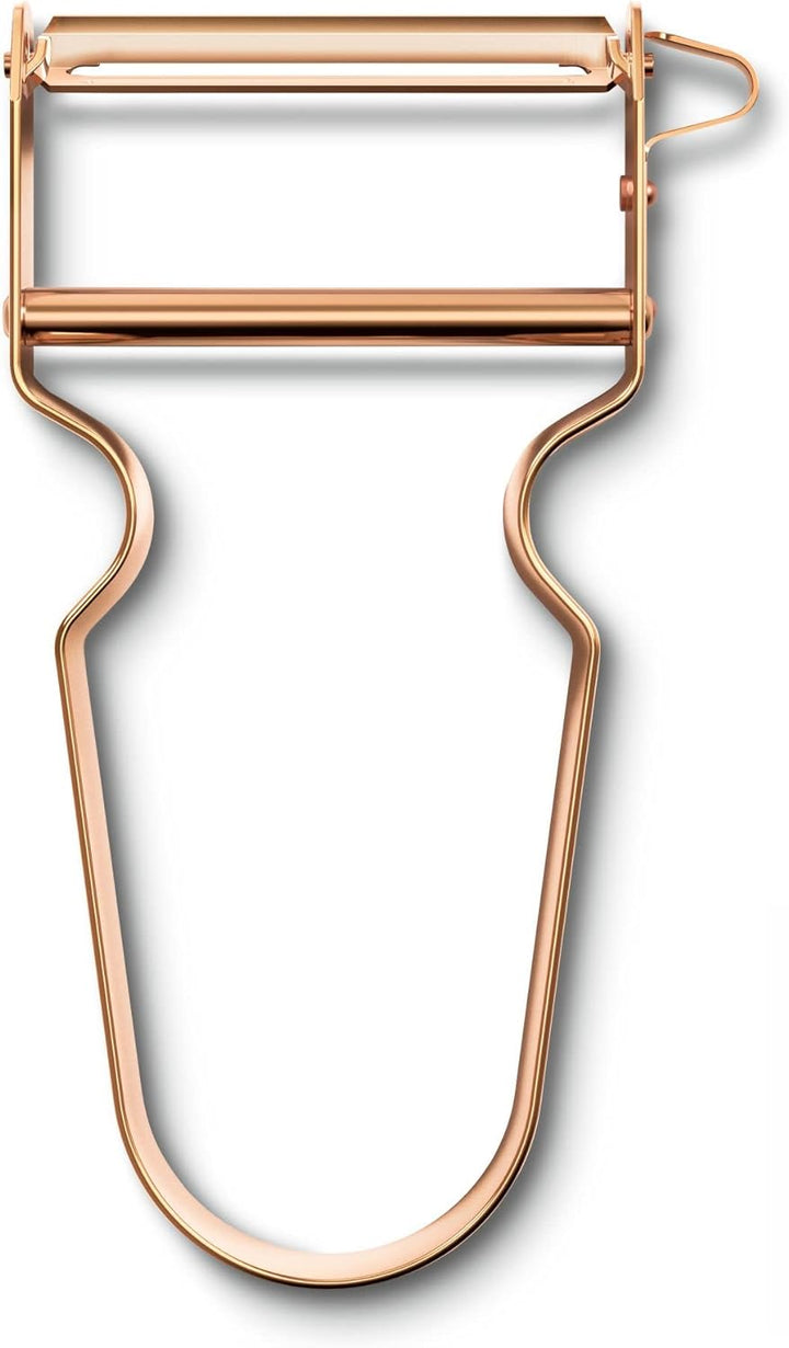 VICTORINOX REX Sparschäler 75 Jahre Special Edition 2022, Roségoldauflage, Logogravur, Roségold