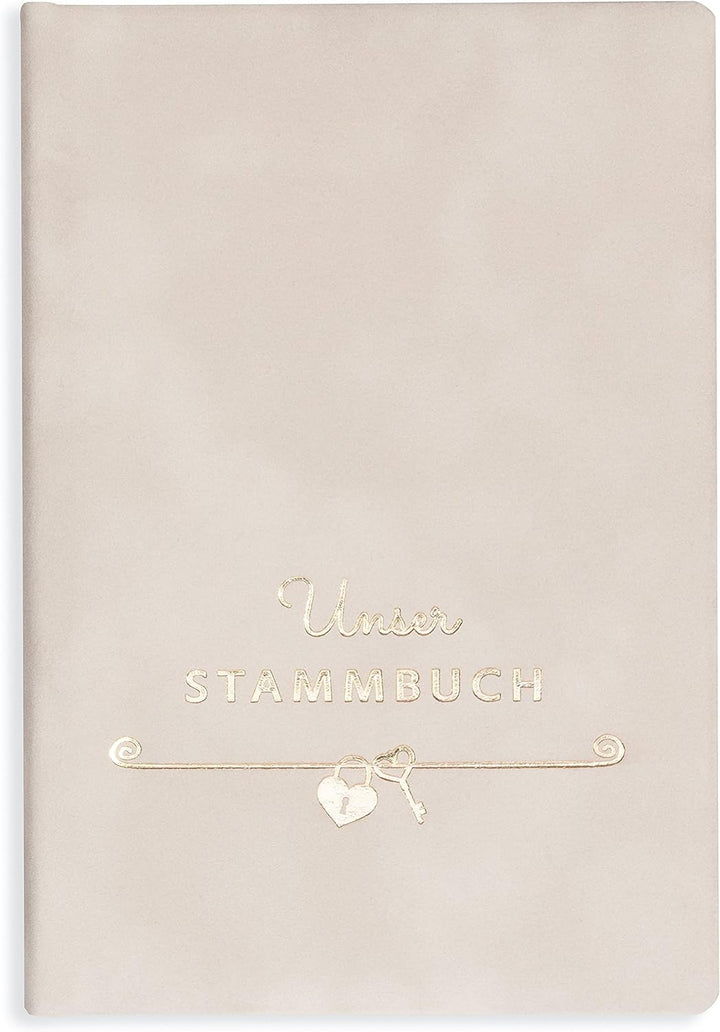 Stammbuch Lasa Helles Grau Hochzeit Standesamt Stammbuch der Familie Trauung