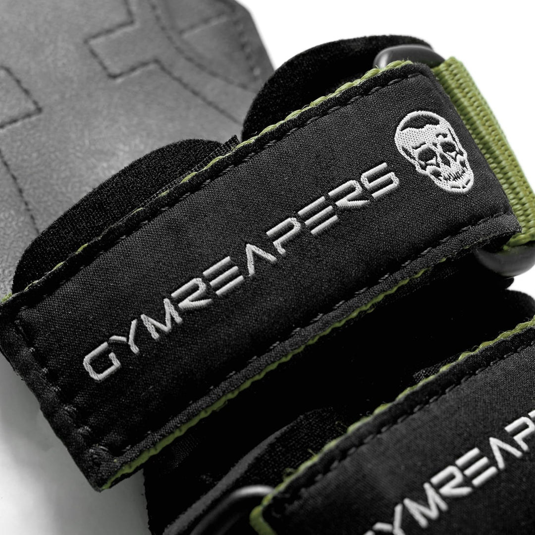 Gewichthebergriffe (Paar) für schweres Powerlifting, Kreuzheben, Rudern, Klimmzüge, mit Neopren-gepo