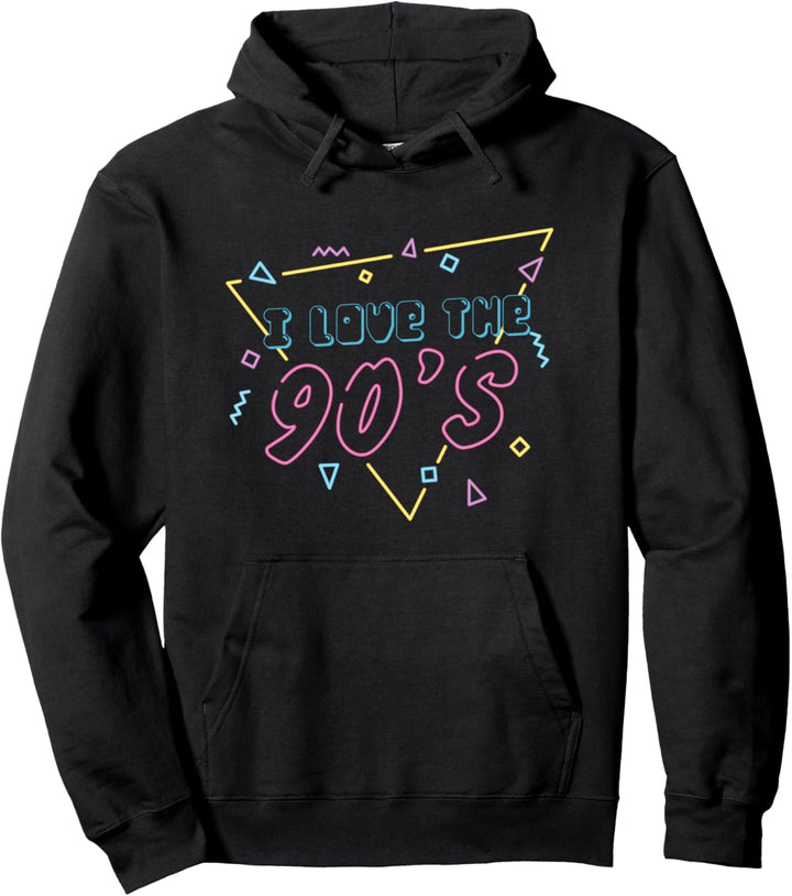 Retro 90s Party Ära - Vintage Neunziger Oldschool 90er Pullover Hoodie
