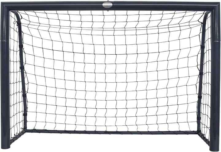 AXI Cristiano Fussballtor 180 x 120 cm in Anthrazit für den Garten | Fussball Tornetz aus Metall mit
