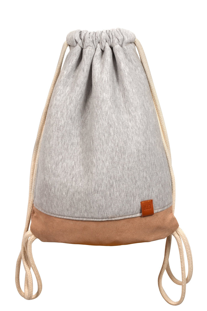 Vagabond Wood Sports Bag - Jersey(Sweat) / Alcantara Rucksack, Gym Bag, Turnbeutel, Sportbeutel, Beu