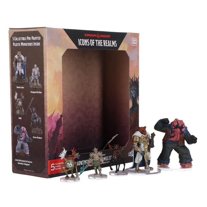 WizKids D&D Icons of The Realms: Planescape: Adventures in The Multiverse - Limited Edition Boxed Se