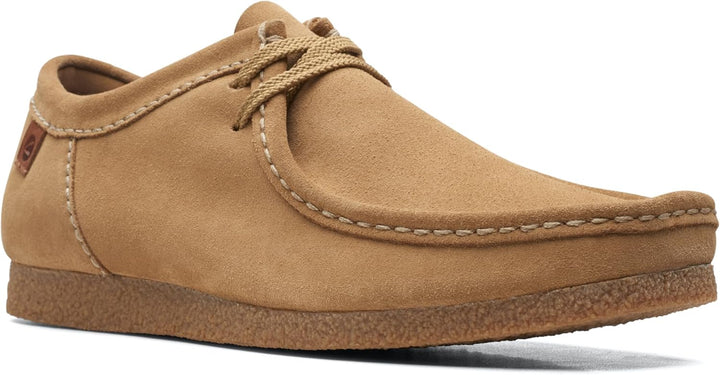 Clarks Herren Shacre Ii Run Mokassin 39.5 EU Dark Sand Suede, 39.5 EU Dark Sand Suede