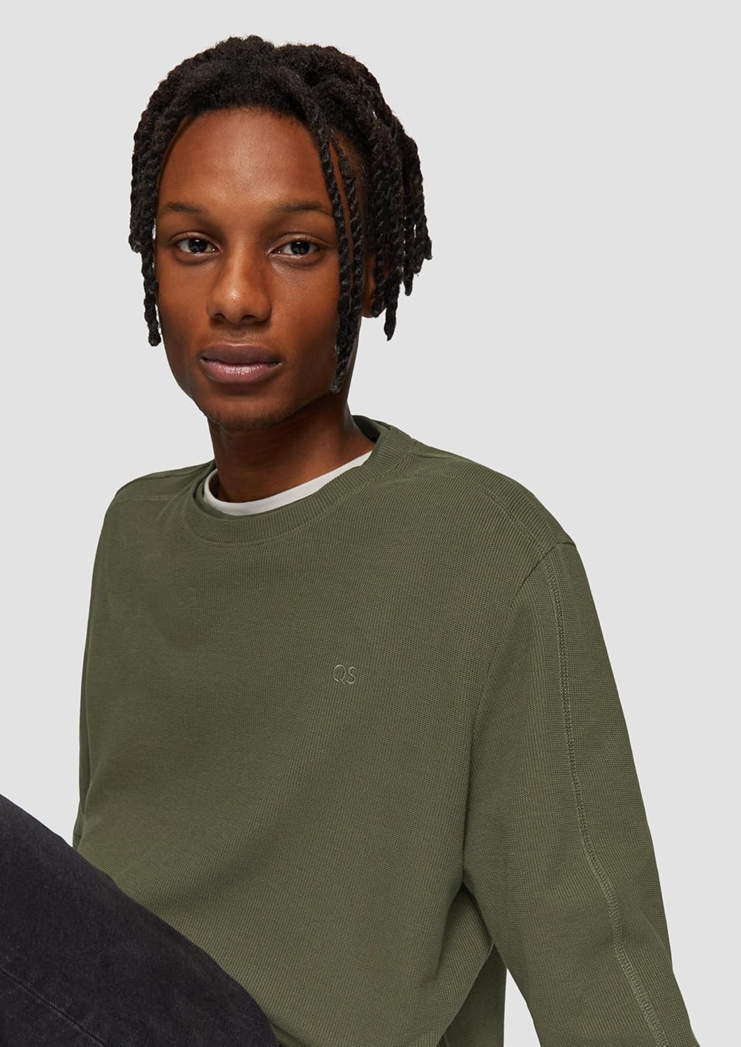 QS Herren 2157817 Langarmshirt (1er Pack) XL 79l0, XL 79l0