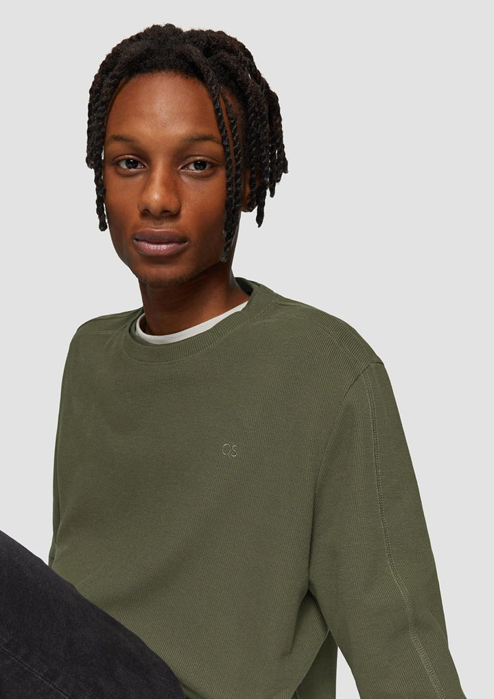 QS Herren 2157817 Langarmshirt (1er Pack) XL 79l0, XL 79l0