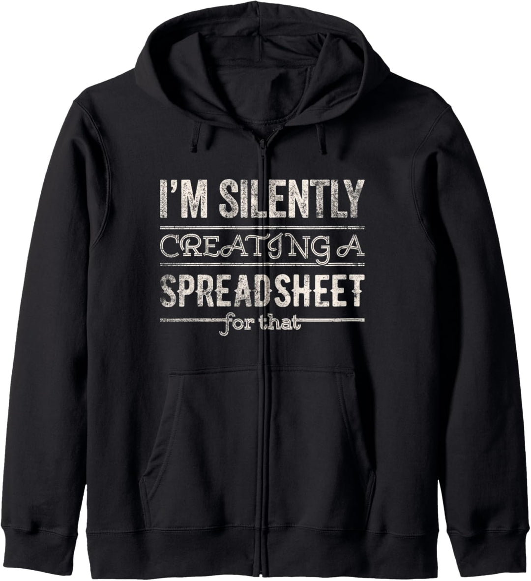Lustige Tabellenkalkulation Buchhaltung Geschenke Kapuzenjacke
