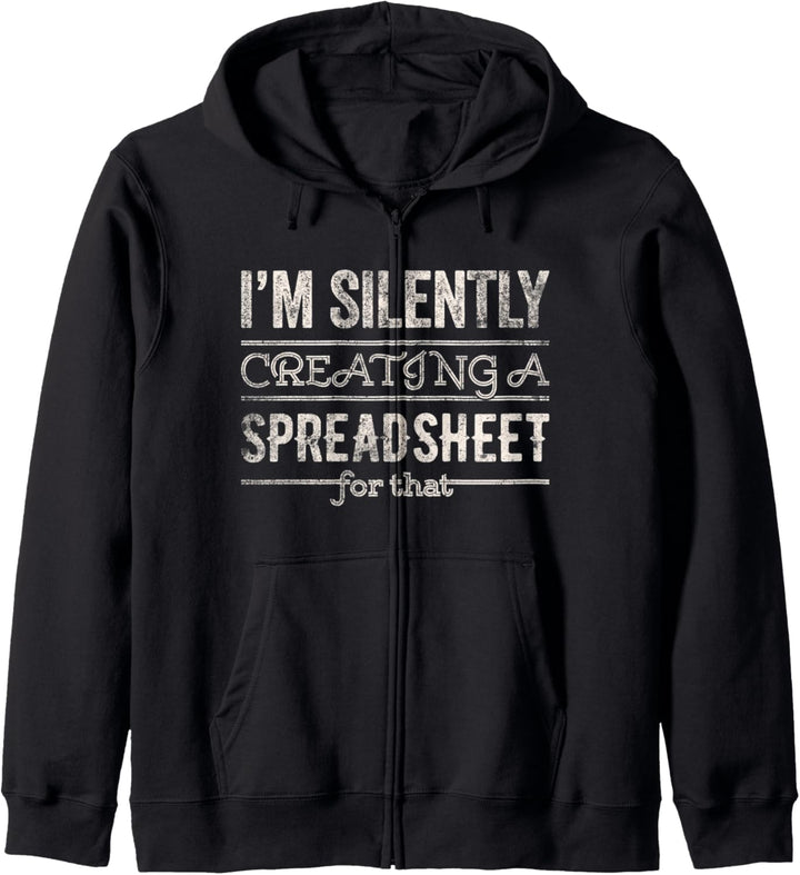 Lustige Tabellenkalkulation Buchhaltung Geschenke Kapuzenjacke