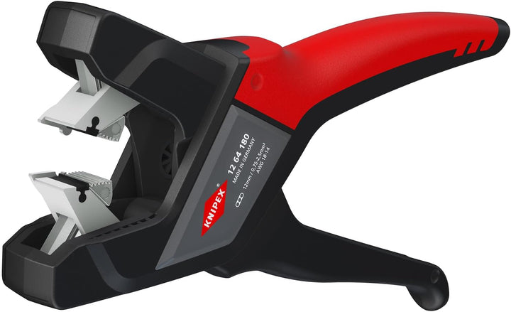 Knipex Automatische Flachkabel-Abisolierzange 180 mm 12 64 180 Einzelbett, Einzelbett