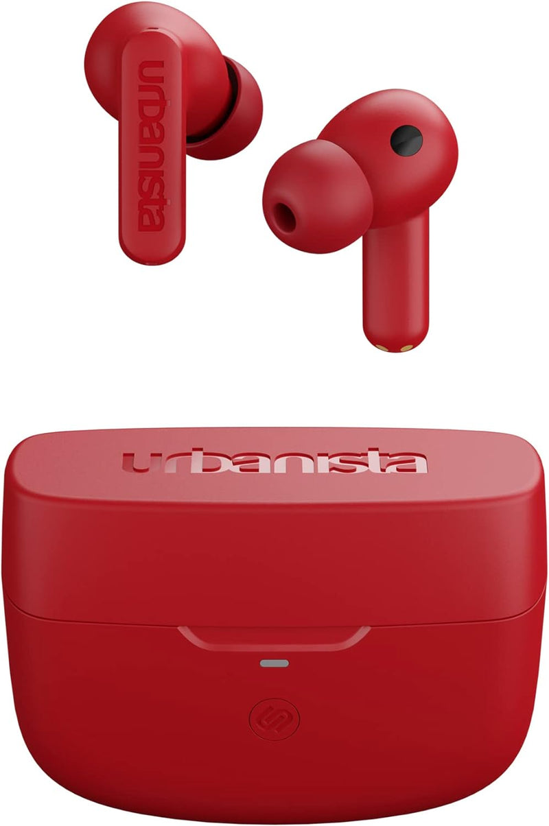 Urbanista Atlanta In Ear Kopfhörer Bluetooth Noise Cancelling, Hybrid ANC, Tiefe Bässe, spritzwasser