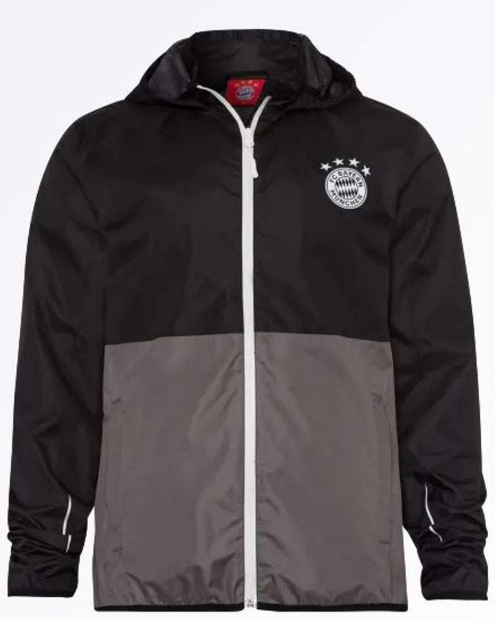 FC Bayern München Regenjacke FCB, Jacke, Kids, Training Jacket 116 Schwarz, 116 Schwarz