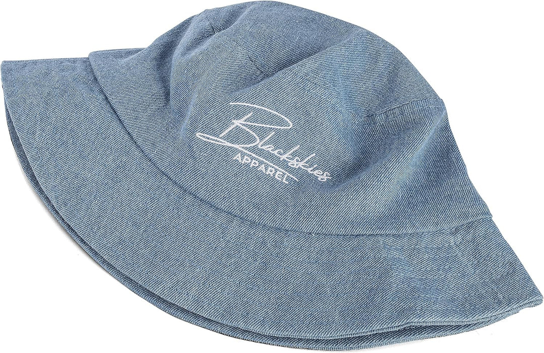 Blackskies EOS Bucket Hat | Herren Damen Unisex Sonnenhut Fischerhut Jeans Denim Einheitsgrösse Eos