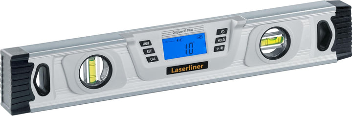 Laserliner DigiLevel Plus 40, Digitale Wasserwaage | 360° Winkelmessung, Umschlagkalibrierung, Magne