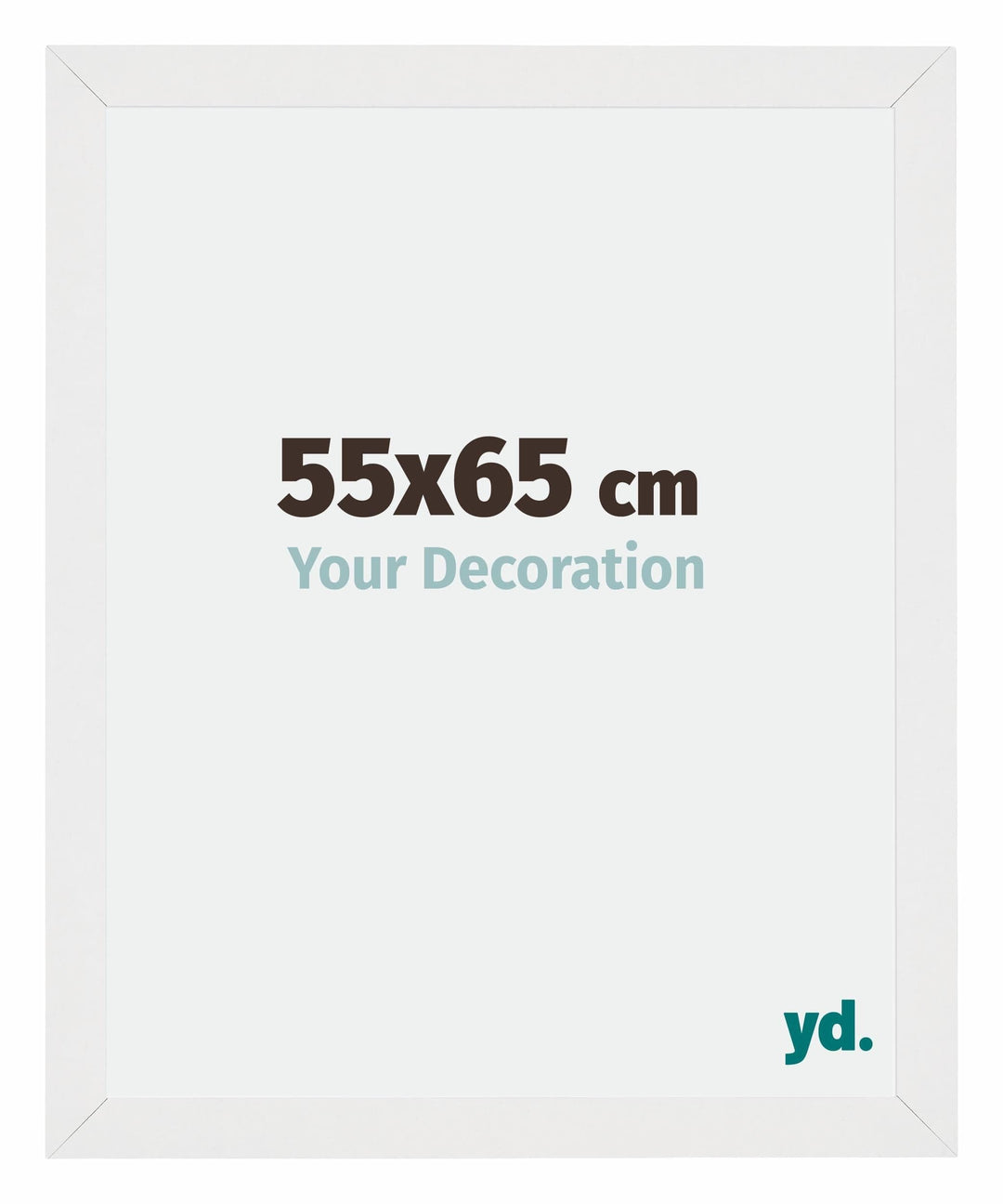 yd. Your Decoration - Bilderrahmen 55x65 cm - Bilderrahmen aus MDF mit Acrylglas - Antireflex - Ausg