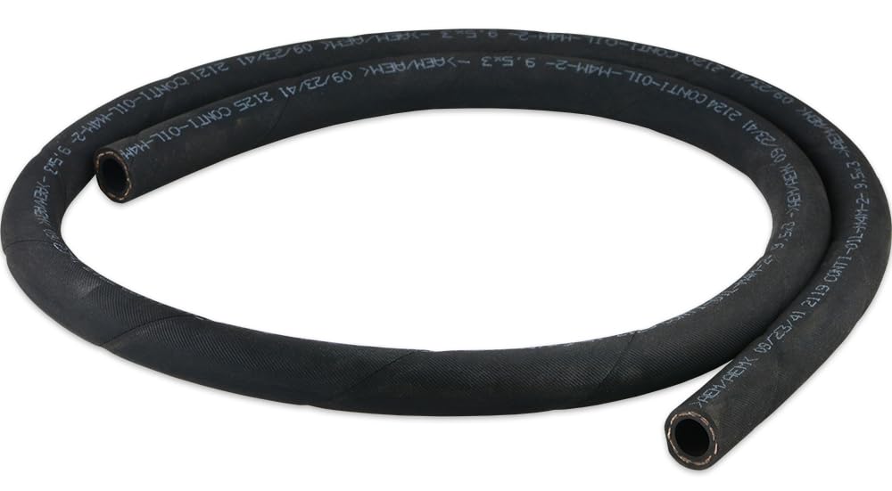 Fittingteile - Meterware Hitzebeständige Gummischläuche OLN M4M (bis +135°C) für Druckluft Vakuum Sc