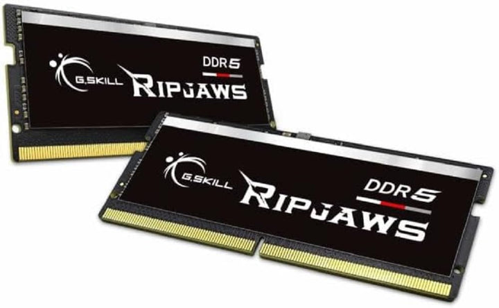 G.Skill RipJaws DDR5 SO-DIMM Serie (Intel XMP) 32GB (2X 16GB) 262pin DDR5 5600 CL40-40-40-89 1,10V D