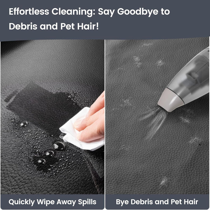 Rücksitzverlängerung für Hunde mit PU-Leder, abnehmbarer harter Boden, Autositzbezug für Hunde, hält