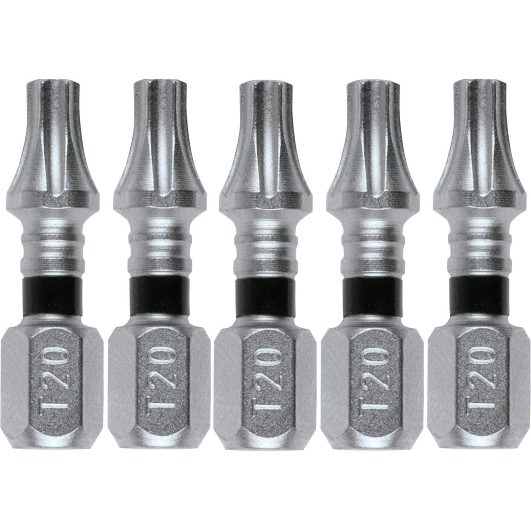 Makita E-00620 Impact XPS T20 Torx 1" Insert Bit, 5/pk 5/pk T20, 5/pk T20