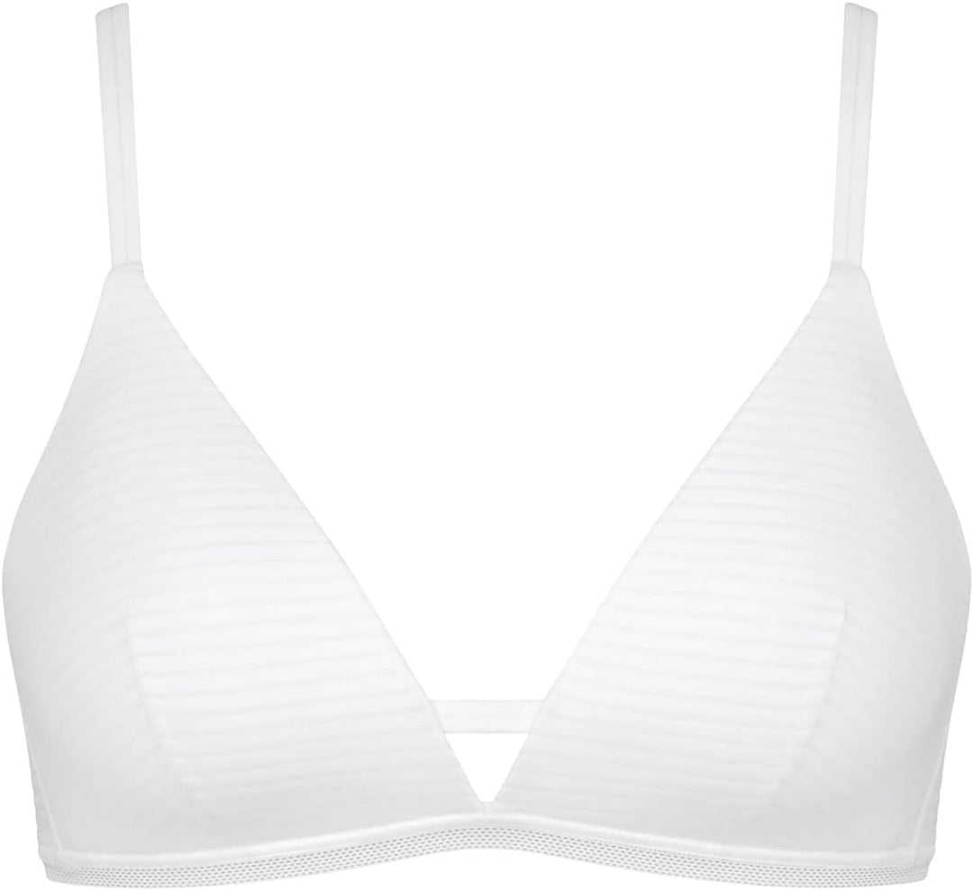 Sloggi Damen Ever Fresh Plus P Padded BH, Undurchsichtige XS Weiss, XS Weiss
