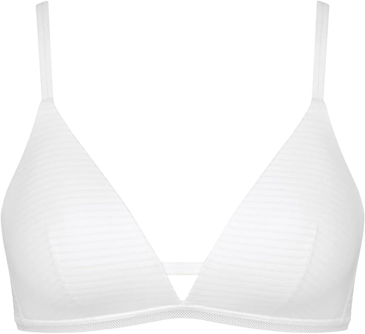Sloggi Damen Ever Fresh Plus P Padded BH, Undurchsichtige XS Weiss, XS Weiss