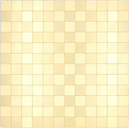 Mosaikfliese Selbstklebende Mosaike metall gold Küche Wand Bad MOS200-4G25_f
