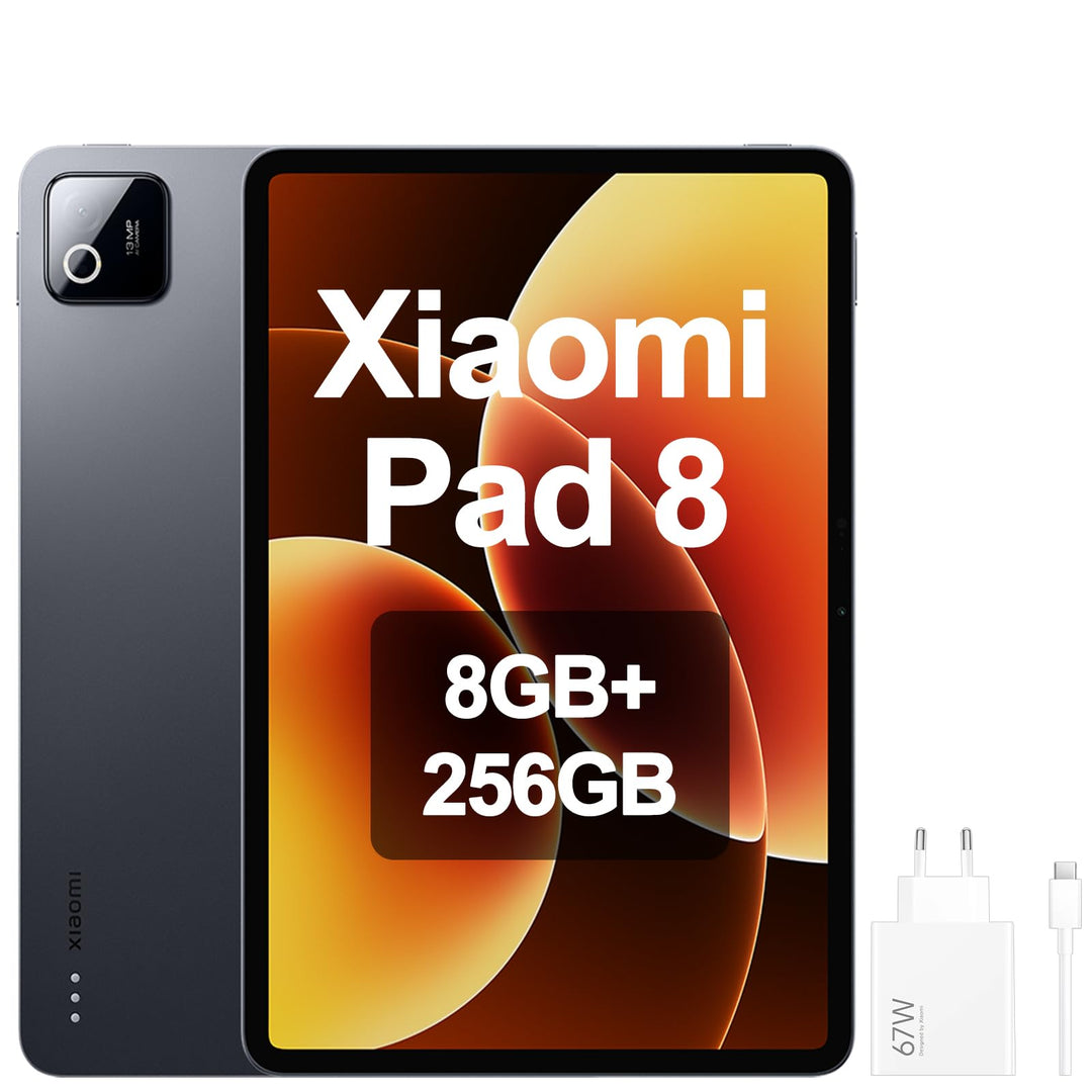 XIAOMI Pad 8 8 GB/256 GB, WiFi 7, 11,2" 3,2K Tablet, Dolby Atmos Sound, Snapdragon 870 Prozessor, 92