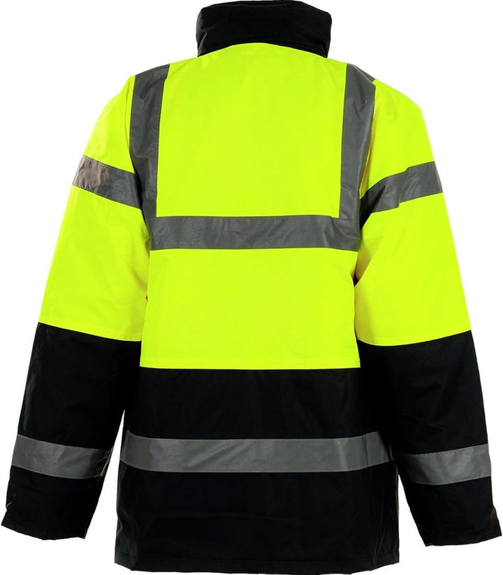 PORS466YERL - Hi-Vis Contrast Traffic J Yellow - Large R - Large EU / Large UK