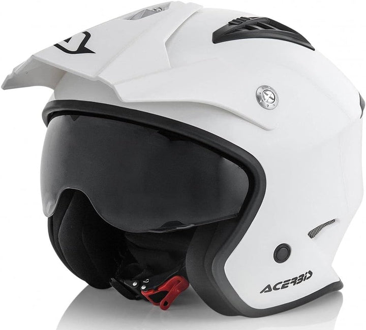 Helm Jet Luft Weiss M