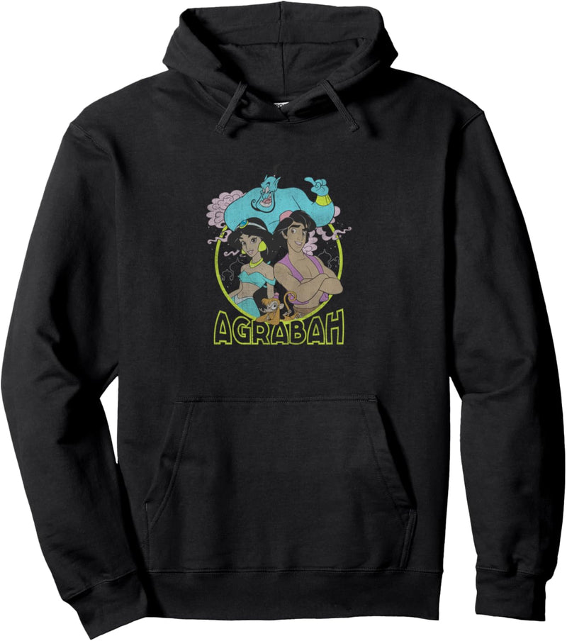 Disney Aladdin Group Shot Agrabah Circle Pullover Hoodie