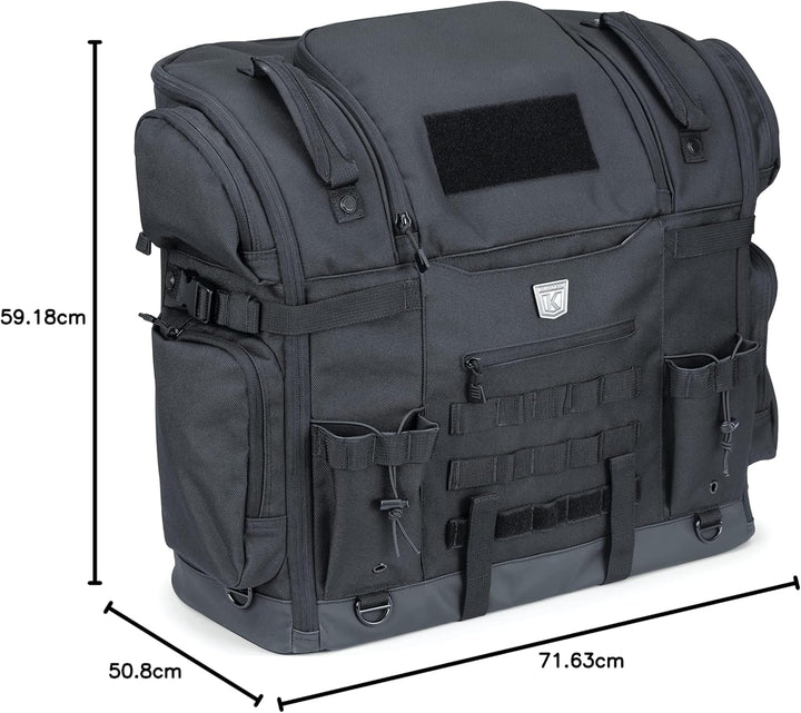 Kuryakyn Titan Pet Palace 5723 Transportbox für Hunde und Katzen, tragbar, wetterfest und hitzereduz