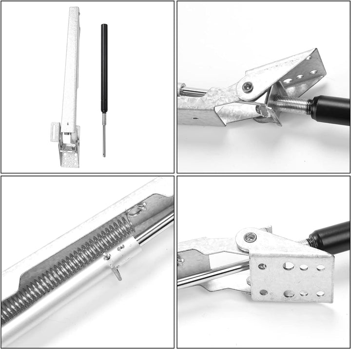 Ansobea 2×Automatischer Fensteröffner Gewächshaus 7 kg Hubkraft Single Feder Gewächshaus Fensteröffn