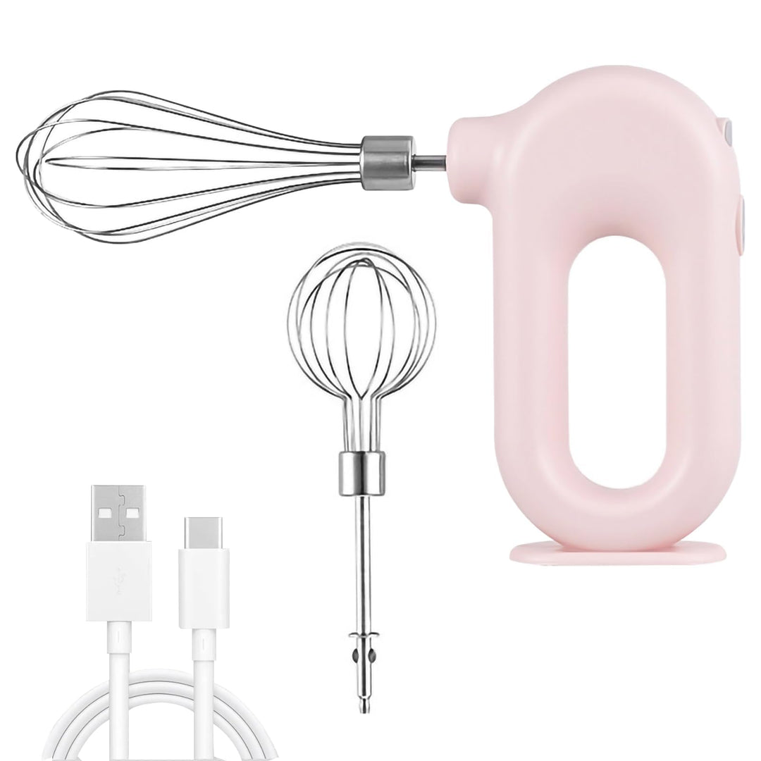 Schnurloser Handmixer, Mini-Elektro-Handmixer, Wiederaufladbarer USB-Mini-Ei-Schläger Für Den Hausha