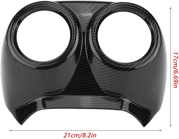 Auto-Klimaanlage Vent Outlet Trim Car Interior Rear Row Seat Autozubehör für Alfa Romeo Stelvio