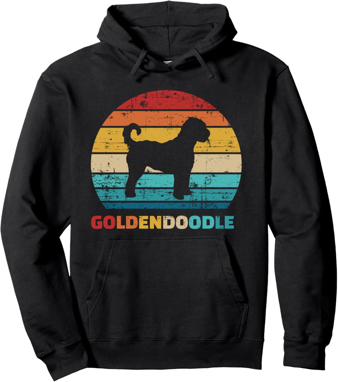 Goldendoodle vintage retro Pullover Hoodie